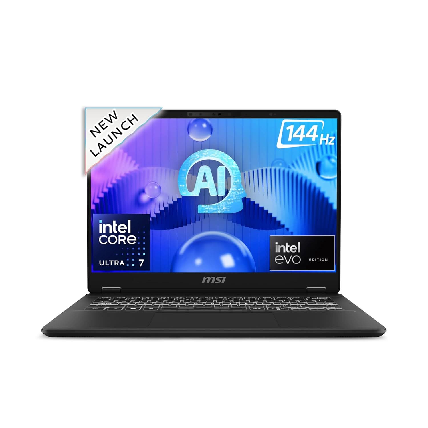MSI PRESTIGE 14 AI+EVO C2VMG-036IN INTEL CORE ULTRA 7 258V EMBEDDED 32GB LPDDR5X/1TB NVME PCIE SSD INTEL ARC GRAPHICS/WINDOWS11 HOME/OFFICE + M365/2 YEAR WARRANTY TERM