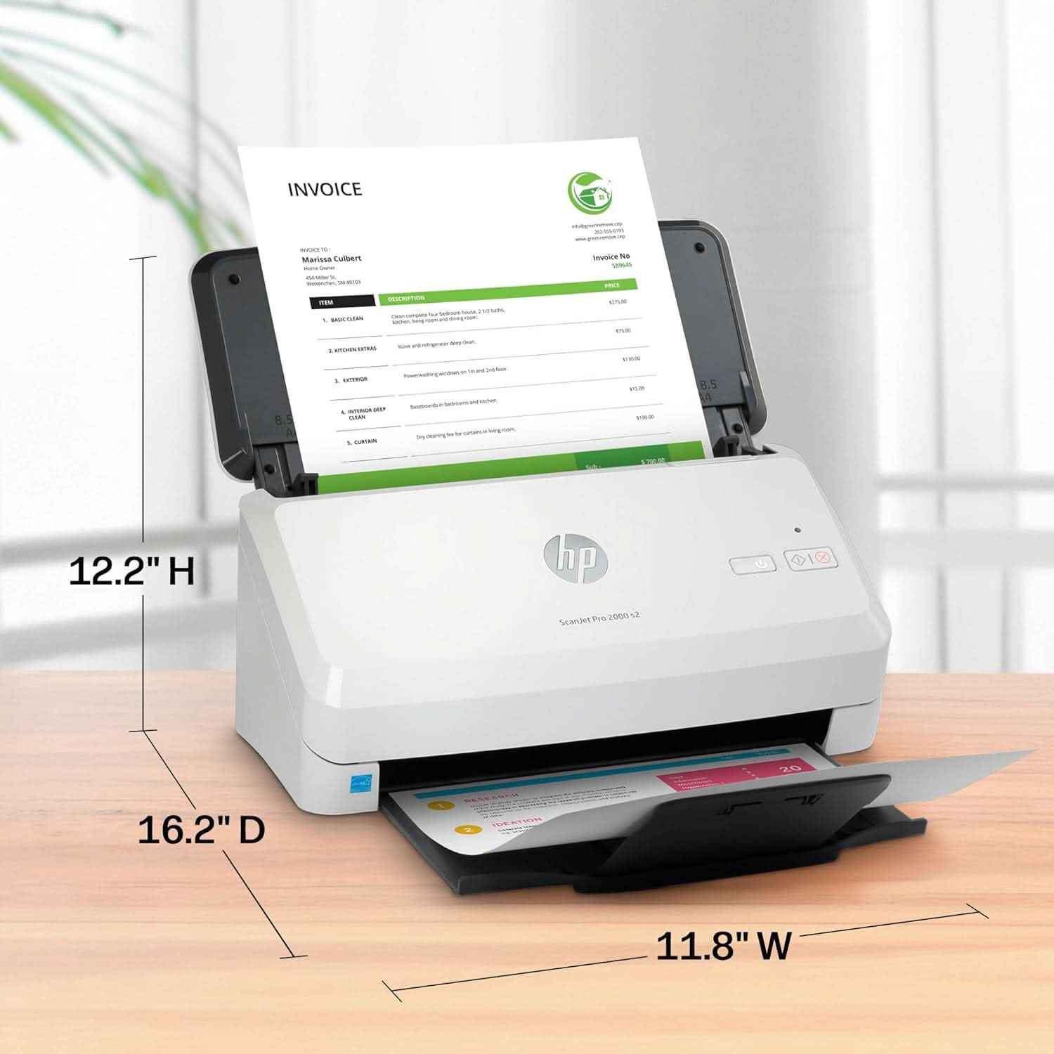 HP Scanjet Pro 2000 s2 Sheet-Feed Scanner