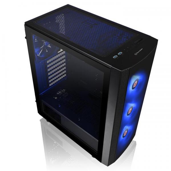 THERMALTAKE Versa J25 RGB ATX Mid Tower Cabinet (Black)