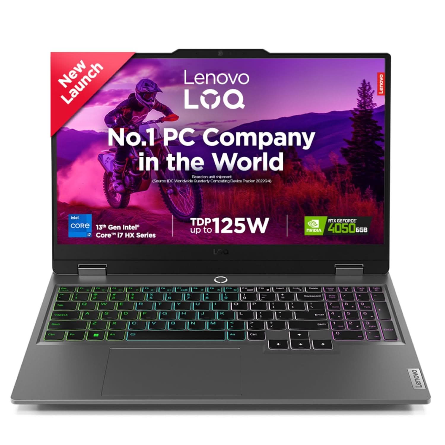 LENOVO LOQ 2024 13TH GEN INTEL CORE I7-13650HX 15.6" (39.6CM) 144HZ 300NITS FHD GAMING LAPTOP (24GB/512GB SSD/WIN 11/NVIDIA RTX 4050 6GB/1YR ADP FREE/MSO 21/3 MONTH GAME PASS/GREY/2.4KG), 83DV00LWIN