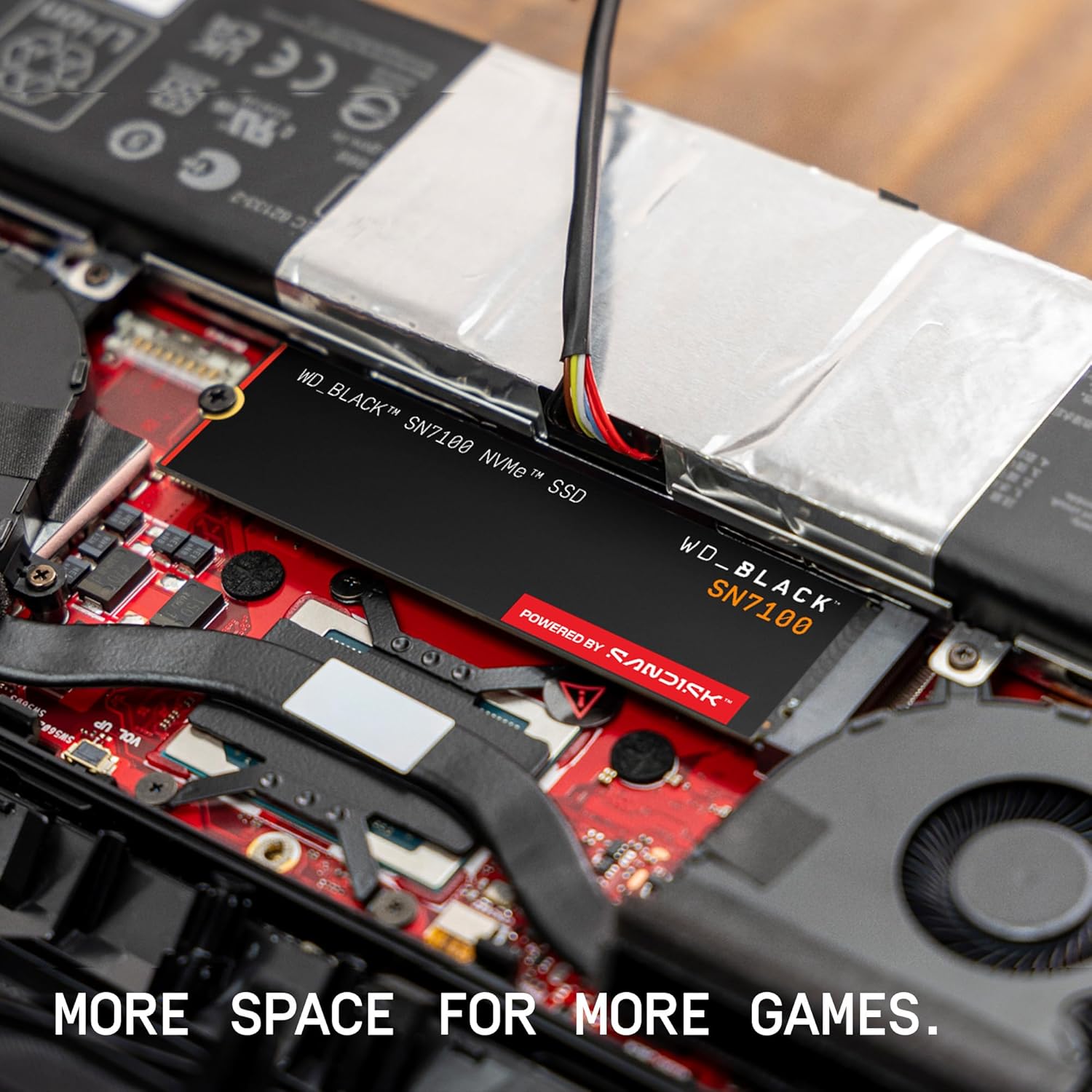 WESTERN DIGITAL BLACK SN7100 NVME 500GB - WDS500G4X0E-00CJA0