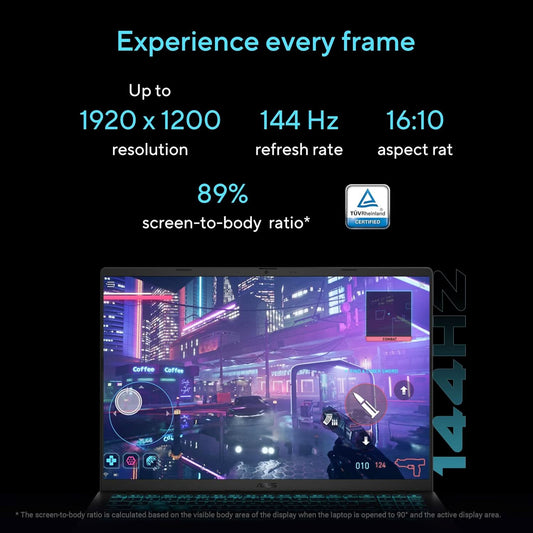 ASUS Gaming V16, Gaming Laptop, Intel Core 7 240H (16GB/512GB/RTX 5060/40.64 cms (16) WUXGA/Windows 11 Home/Office Home 2024 + M365 Basic (1 Year Validity) V3607VM-RP057WS