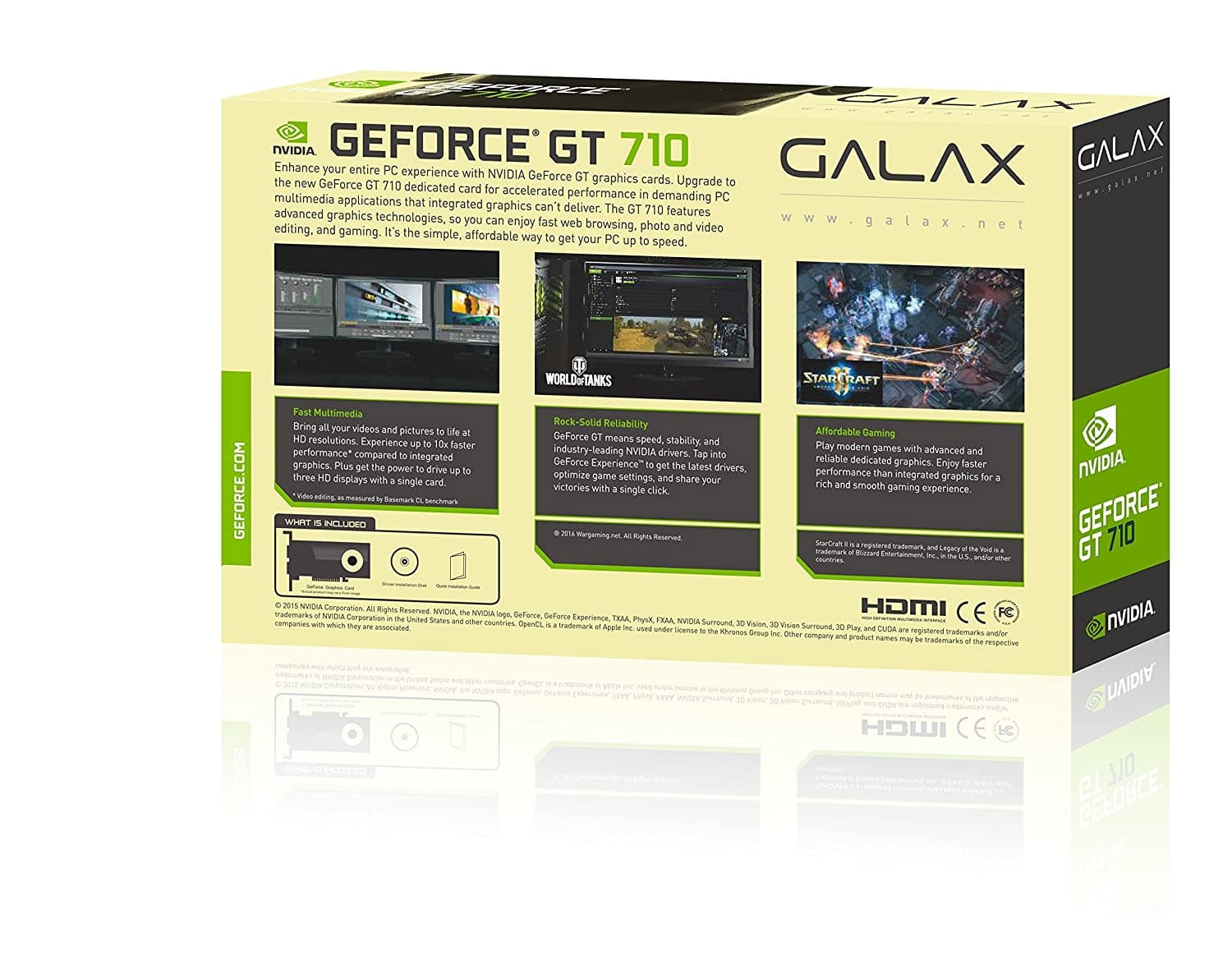 GALAX GeForce GT 710 1GB Nvidia Graphic Card