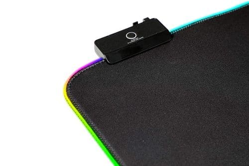 COSMIC BYTE Volcano 7 Colour RGB XXL Black Mousepad