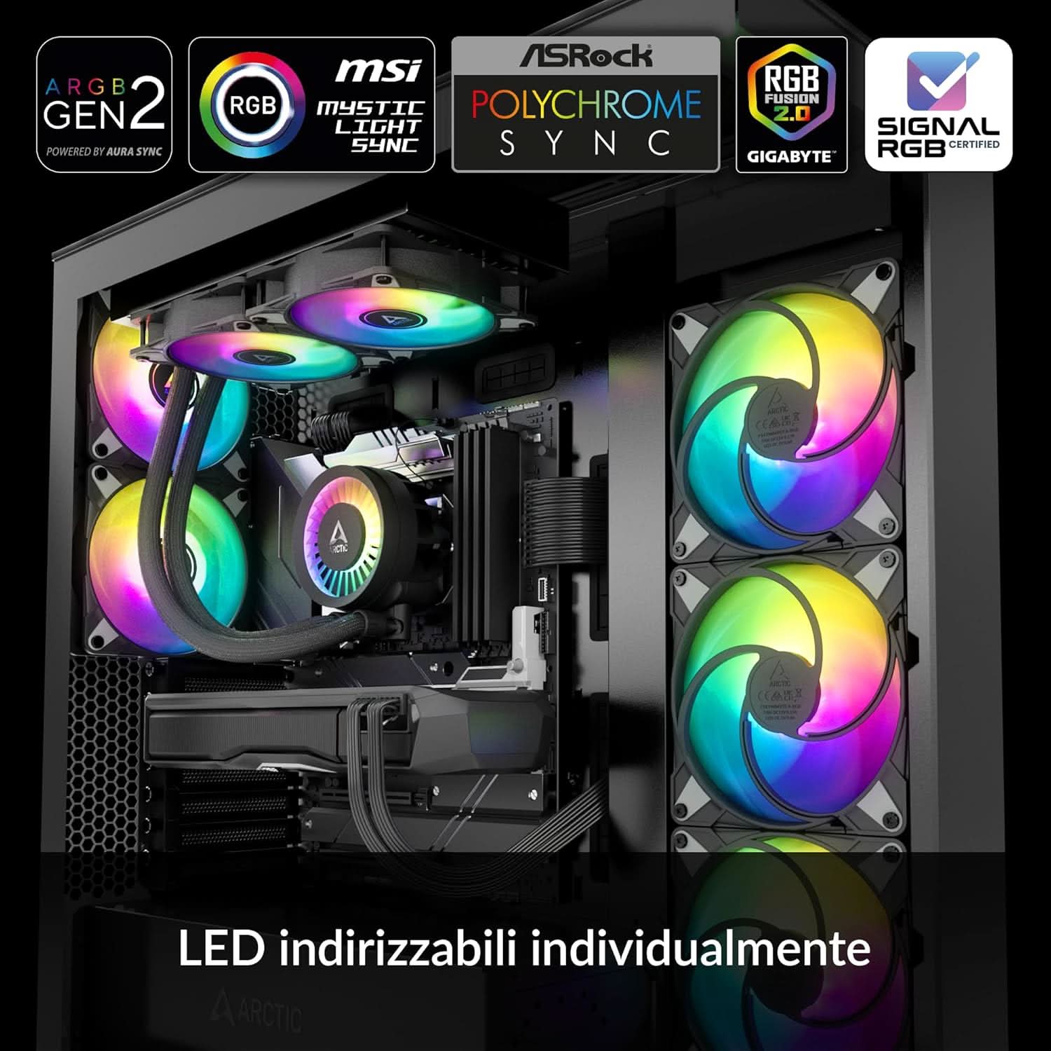 ARCTIC LIQUID FREEZER III-240 A-RGB (BLACK)