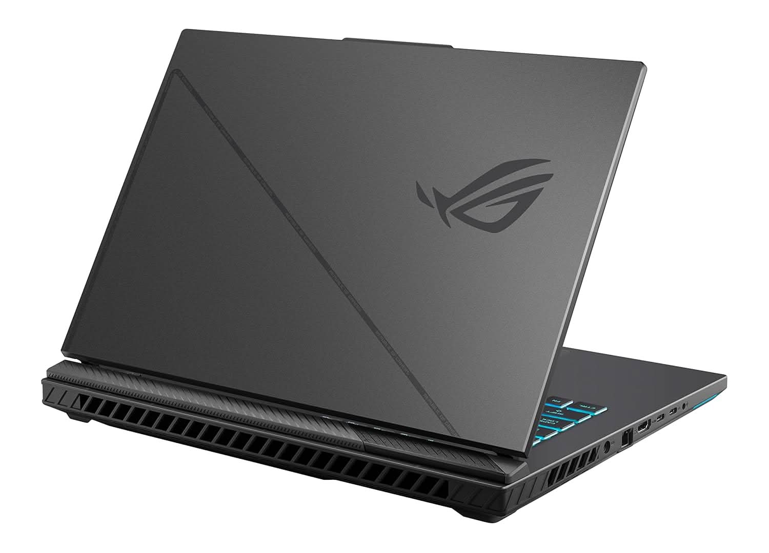 ASUS ROG STRIX G16 13TH GEN, INTEL CORE I9-13980HX GAMING LAPTOP(NVIDIA RTX 4060-8GB/140W TGP/16GB RAM/1TB SSD/QHD+/16 INCH/240HZ/RGB KB/90WHR/WINDOWS 11/OFFICE 2021/ECLIPSE GRAY/2.50 KG) G614JV-N4141WS