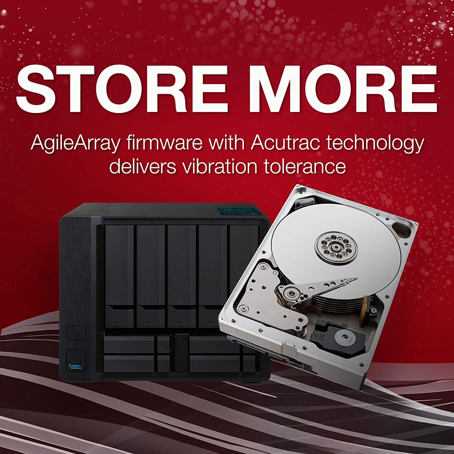 SEAGATE STORE IRONWOLF 10TB NAS INTERNAL HARD DRIVE