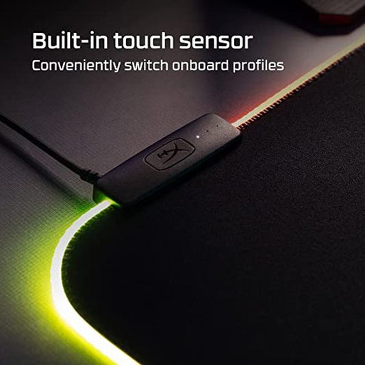 HYPERX Pulsfire Mat RGB XL Black Mousepad