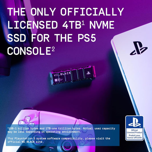 WESTERN DIGITAL BLACK SN850P NVME SSD FOR PS5 2TB
