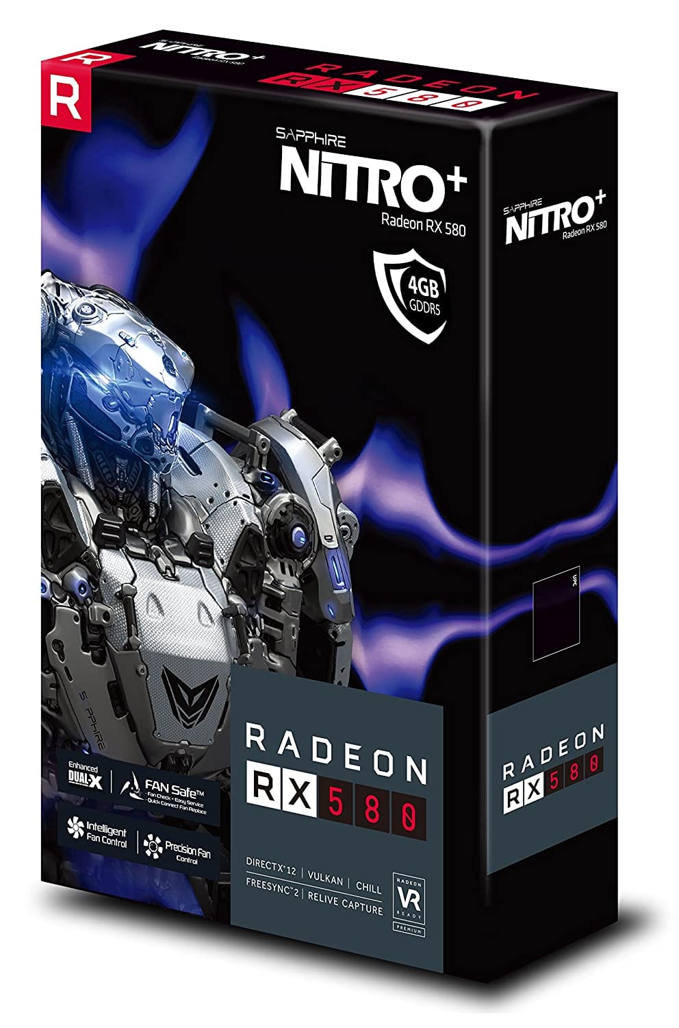 SAPPHIRE Radeon RX 580 Nitro 4GB AMD Graphic Card