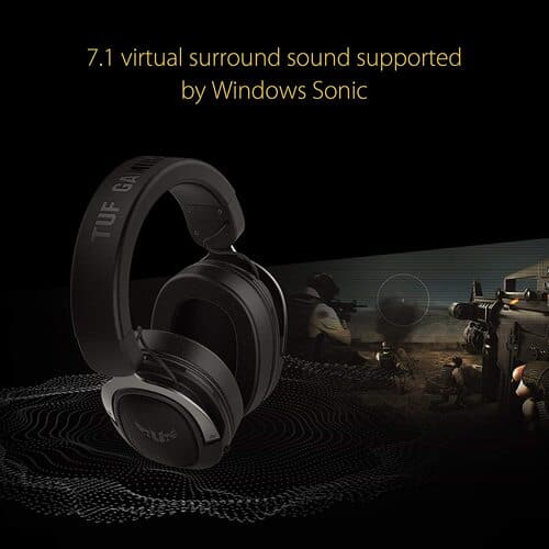 ASUS TUF H3 3.5mm Wired Gaming Headphone ( Black ) ( PC / Playstation / Mobile / Xbox )