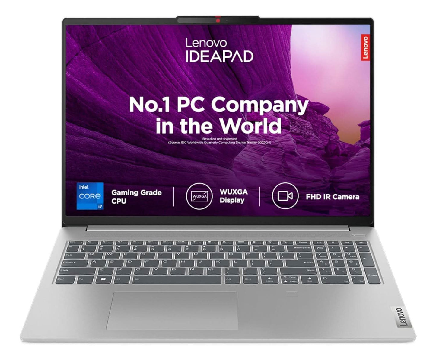 LENOVO IDEAPAD SLIM 5 13TH GEN INTEL CORE I7 13700H 16 INCH (40.6CM) WUXGA-IPS 300NITS THIN & LIGHT LAPTOP (16GB/1TB SSD/WIN 11/MSO 21/FHD+IR CAMERA/ALEXA/1YR ADP FREE/CLOUD GREY/1.9KG), 82XF007FIN