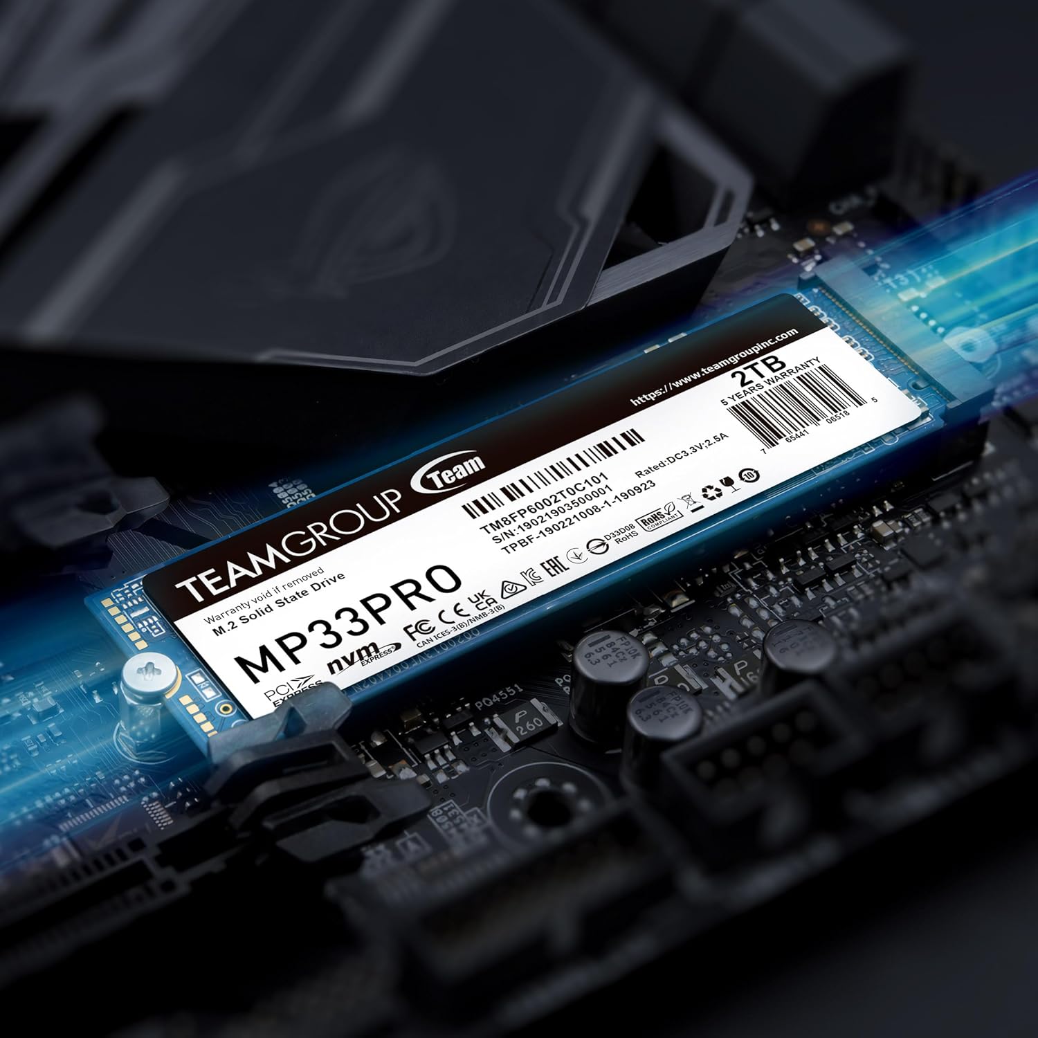 TEAMGROUP MP33 PRO 2TB M.2 NVME INTERNAL SSD