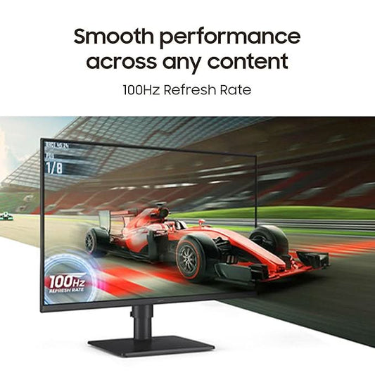 Samsung Essential Series S4 27 Inch FHD IPS Panel, Flat Monitor