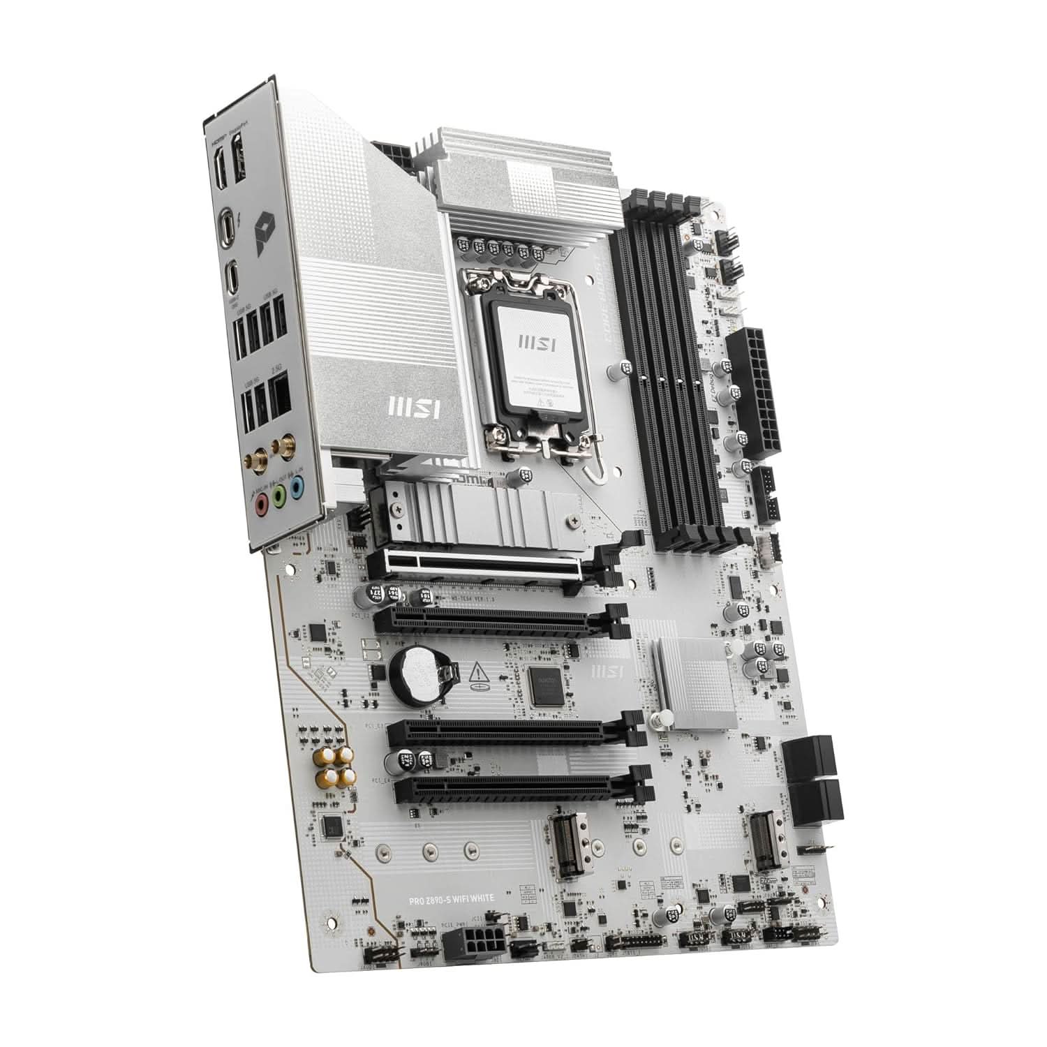 MSI PRO Z890-S WIFI WHITE GAMING MOTHERBOARD