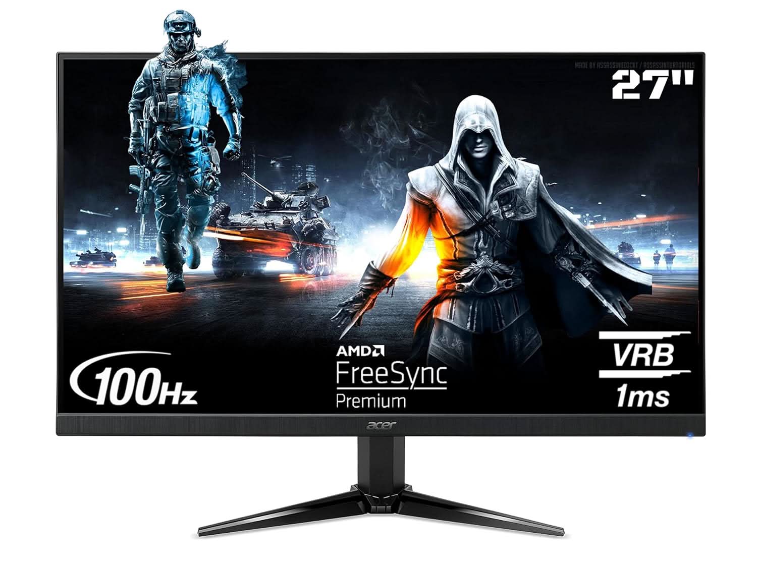 ACER NITRO QG271 27 INCH FULL HD GAMING LCD MONITOR