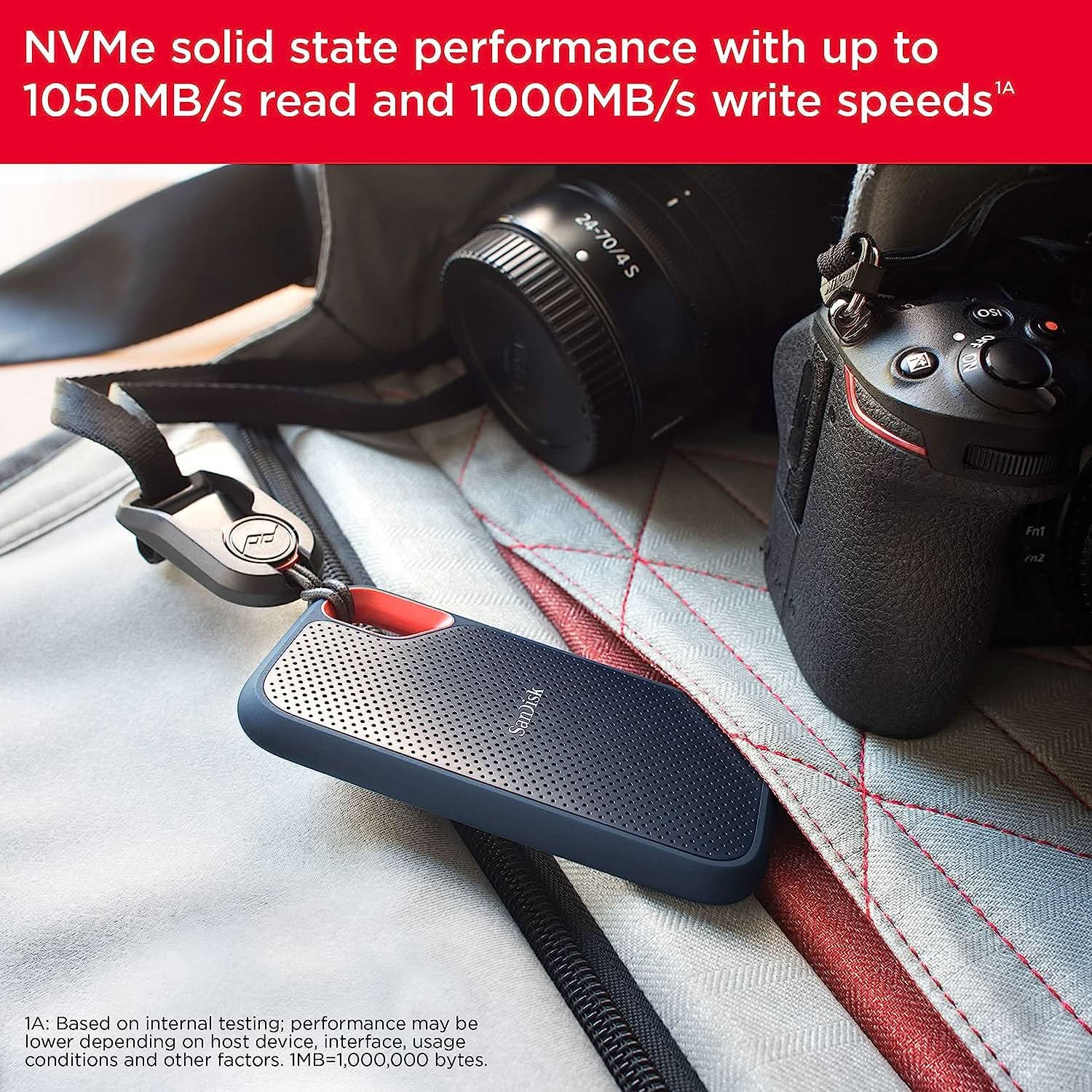 SANDISK 1TB EXTREME PORTABLE SSD