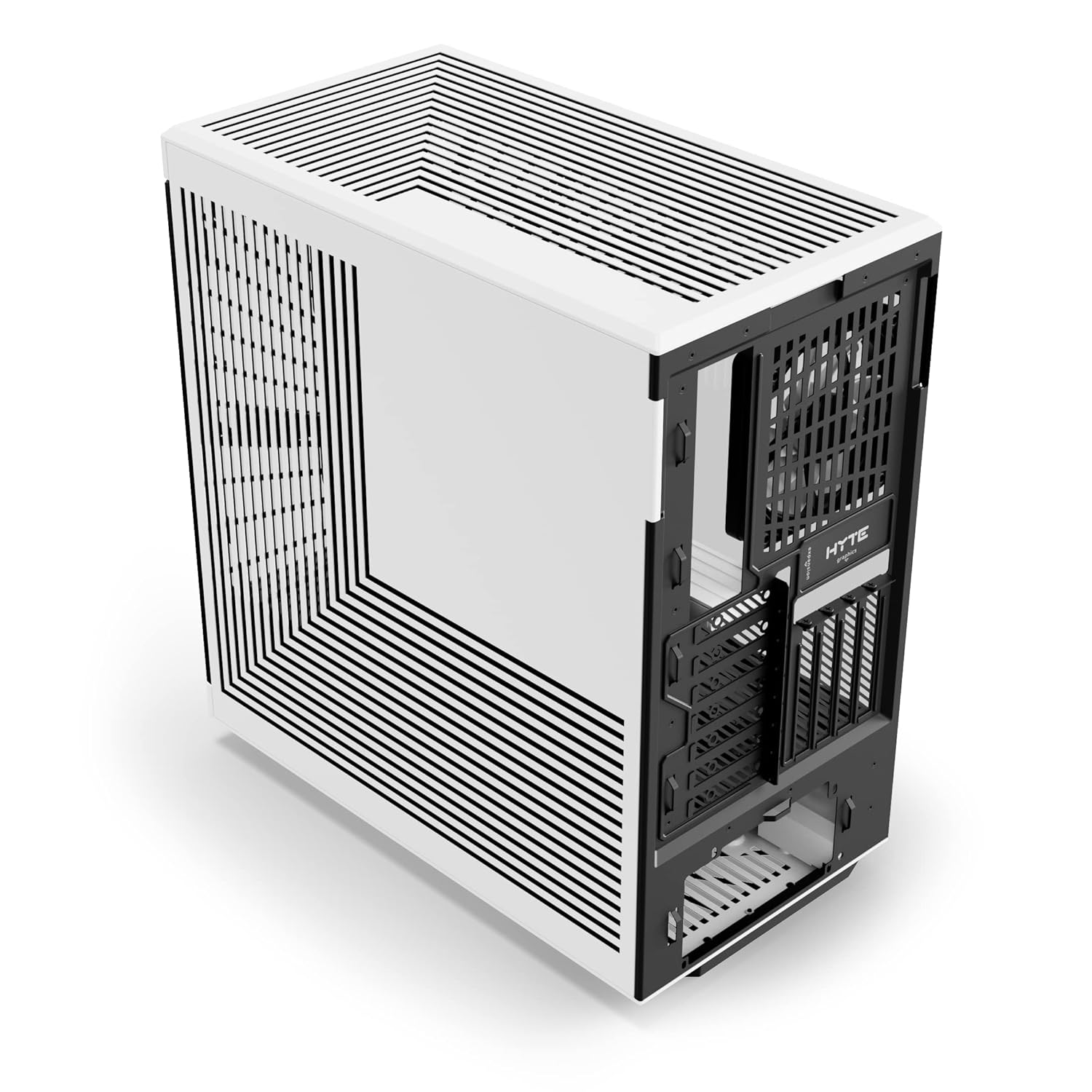 HYTE Y40 (ATX) MID TOWER CABINET (BLACK AND WHITE) CS-HYTE-Y40-BW