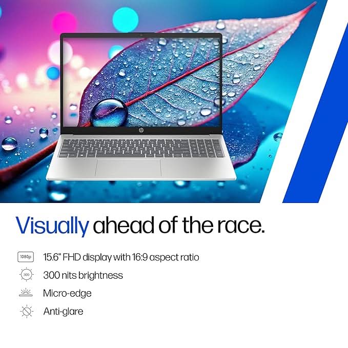 HP 15, Intel Core Ultra 5 125H (24GB DDR5, 1TB SSD), Micro-Edge, Anti-Glare, FHD, 15''/39.6cm, Win11, M365* Office24, Silver, 1.65kg, FD1458TU, FHD Camera, Backlit, Touch Laptop