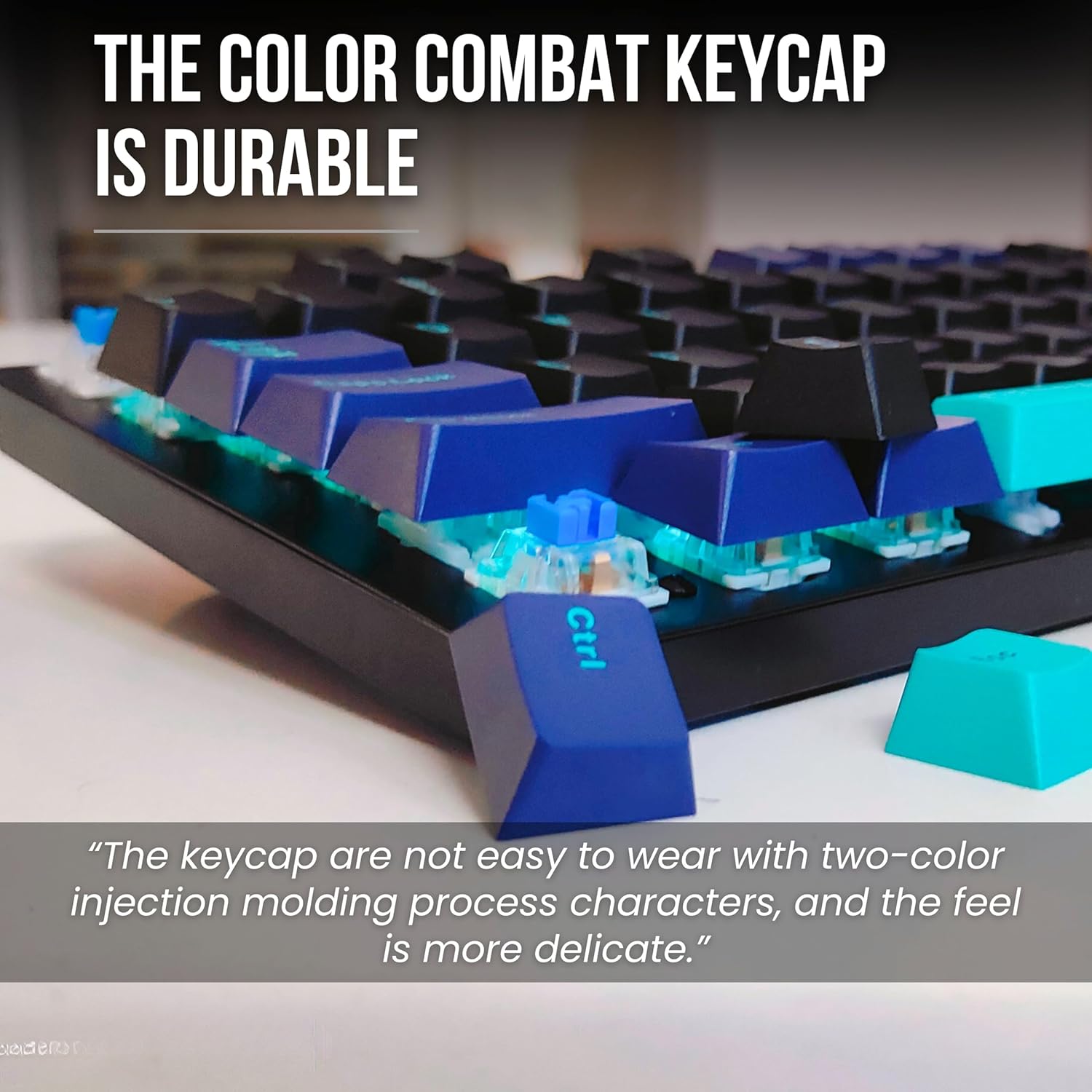 AULA M75 TRI-MODE (2.4G/BLUETOOTH/WIRED) HOT SWAPPABLE RGB, BLUE+BLACK+GREEN