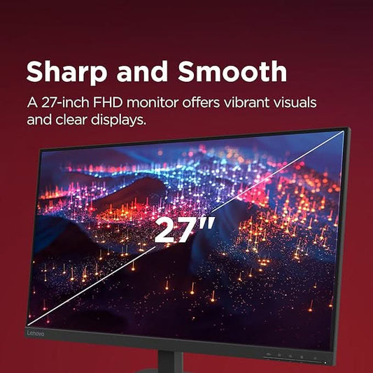 Lenovo L27-4e 27inch FHD IPS 100Hz Ultraslim Monitor