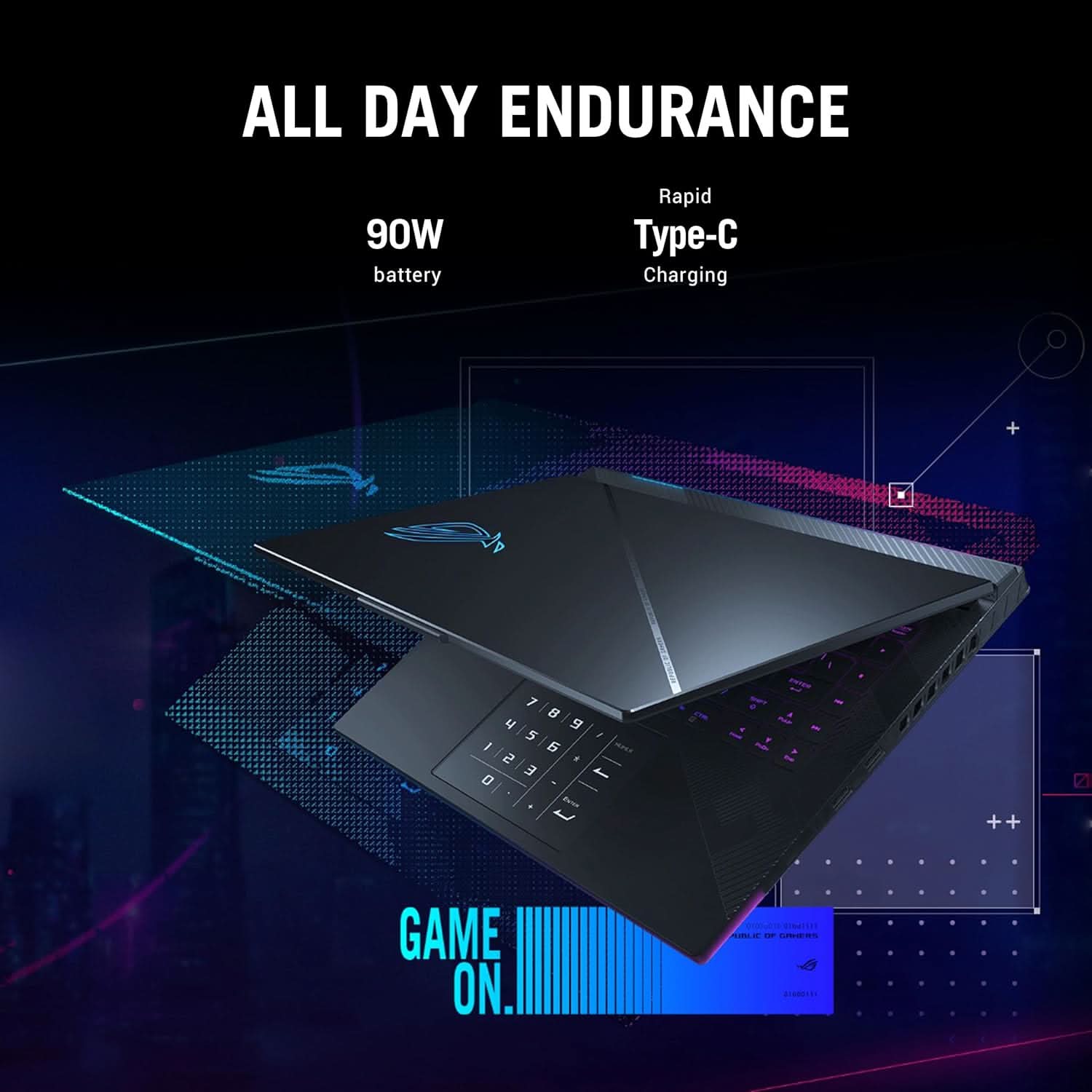 ASUS ROG STRIX SCAR 16 (2024), INTEL CORE I9 14900HX 14TH GEN, 16 INCH(40.64CM) 2.5K QHD+240HZ, GAMING LAPTOP (32GB DDR5/2TB SSD/16GB RTX 4090/WIN11/PER-KEY RGB/90WHR/BLACK/2.65KG),G634JYR-RA001WS