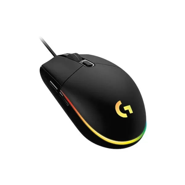 LOGITECH G203 Lightsync Wired Ambidextrous Gaming Mouse ( 910-005790 ) ( 8000DPI / 6 Macro Buttons ) ( Black )