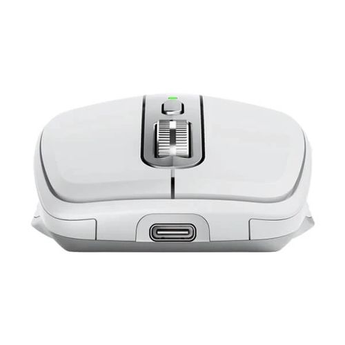 LOGITECH MX Anywhere 3 For Mac Wireless Ambidextrous Gaming Mouse (910-005995) (4000DPI/6 Macro Button) (Pale Grey)