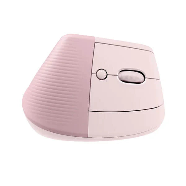 LOGITECH Lift Vertical Wireless Gaming Mouse ( 910-006481 ) ( 4000DPI / 6 Macro Buttons ) ( Rose )