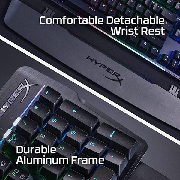 HYPERX Alloy MKW100 RGB Full Size Mechanical Gaming Keyboard ( Black ) ( Linear Red Switch )