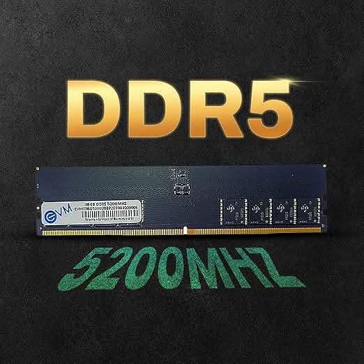 EVM 16GB DDR5 Desktop RAM 5200MHz
