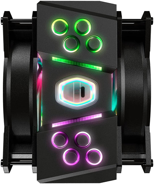 COOLER MASTER Master Air MA410M RGB Single Tower CPU Air Cooler (Black)