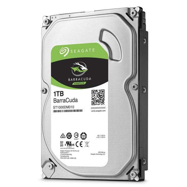SEAGATE Barracuda 1TB 7200 RPM Desktop HDD