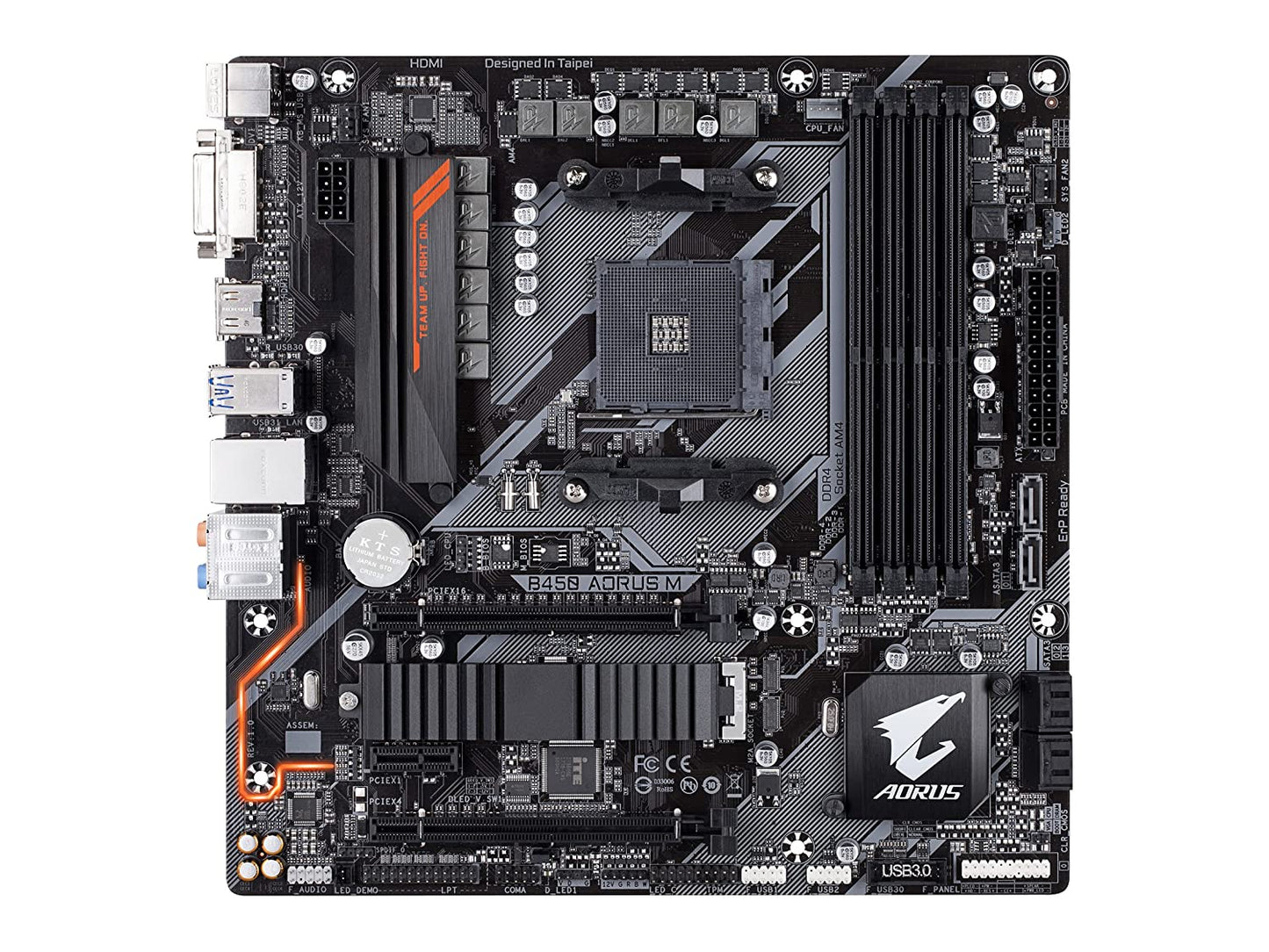 GIGABYTE B450 Aorus M DDR4 AMD Motherboard