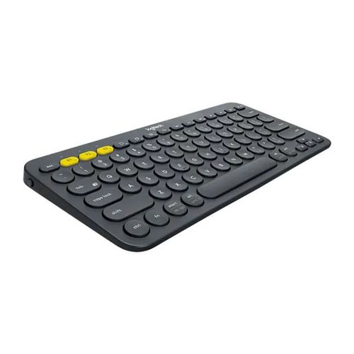 LOGITECH K380 60% Membrane Wireless Gaming Keyboard ( Black )