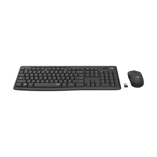 LOGITECH MK295 Full Size Membrane Wireless + Bluetooth Keyboard and Mouse Combo