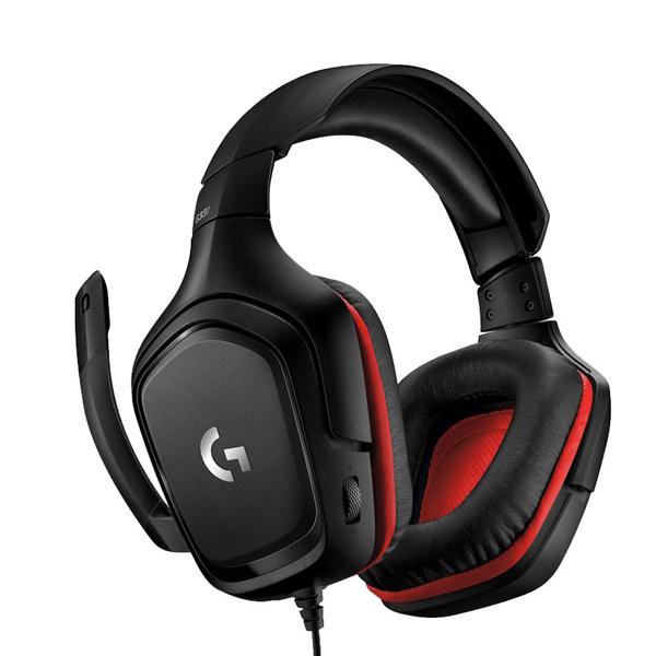 LOGITECH G331 Wired 3.5mm Stereo Gaming Headphone ( Black ) ( PC Mobile / Mac / Xbox / PS4 )