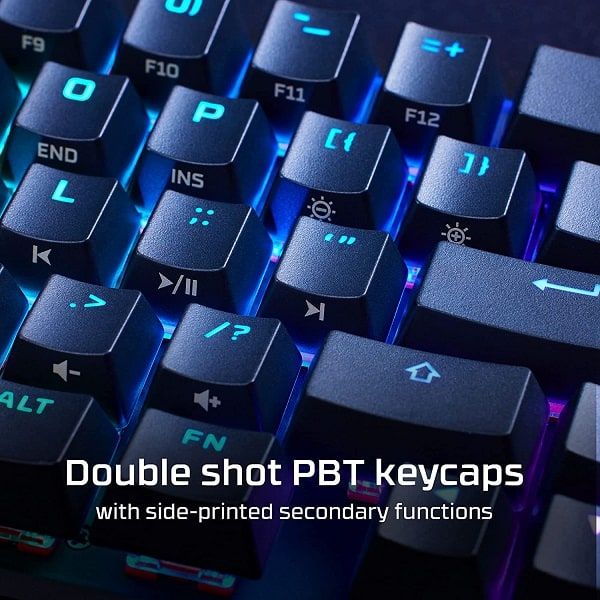 HYPERX Alloy Origins 65% RGB Mechanical Gaming Keyboard (Aqua Tactile Switch)