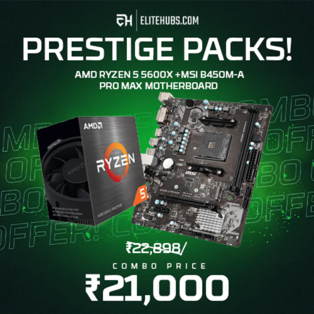 EH AMD 5000 Series Bundle 1 (Ryzen 5 5600X + MSI B450M-A PRO MAX)