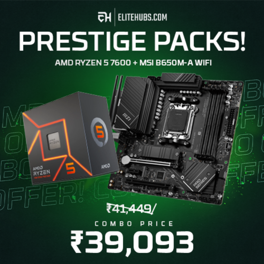 EH AMD 7000 Series Bundle 3 (Ryzen 5 7600 + MSI B650M-A WiFi)