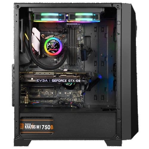 GAMIDIAS Apollo M1 ATX Mid Tower Cabinet (Black)