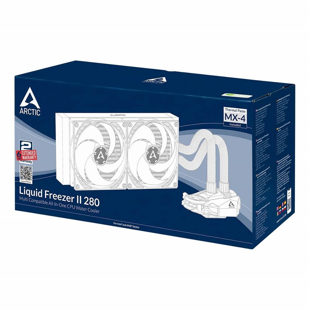 ARCTIC Liquid Freezer II 280 Multi Compatible 280mm CPU Liquid Cooler (Black) ( Liquid Freezer 2 )