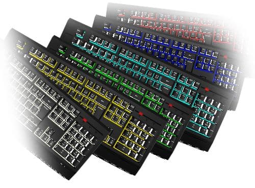 GAMDIAS Ares 7 Full Size Membrane Wired Gaming Keyboard ( Black ) ( GKC6011 )