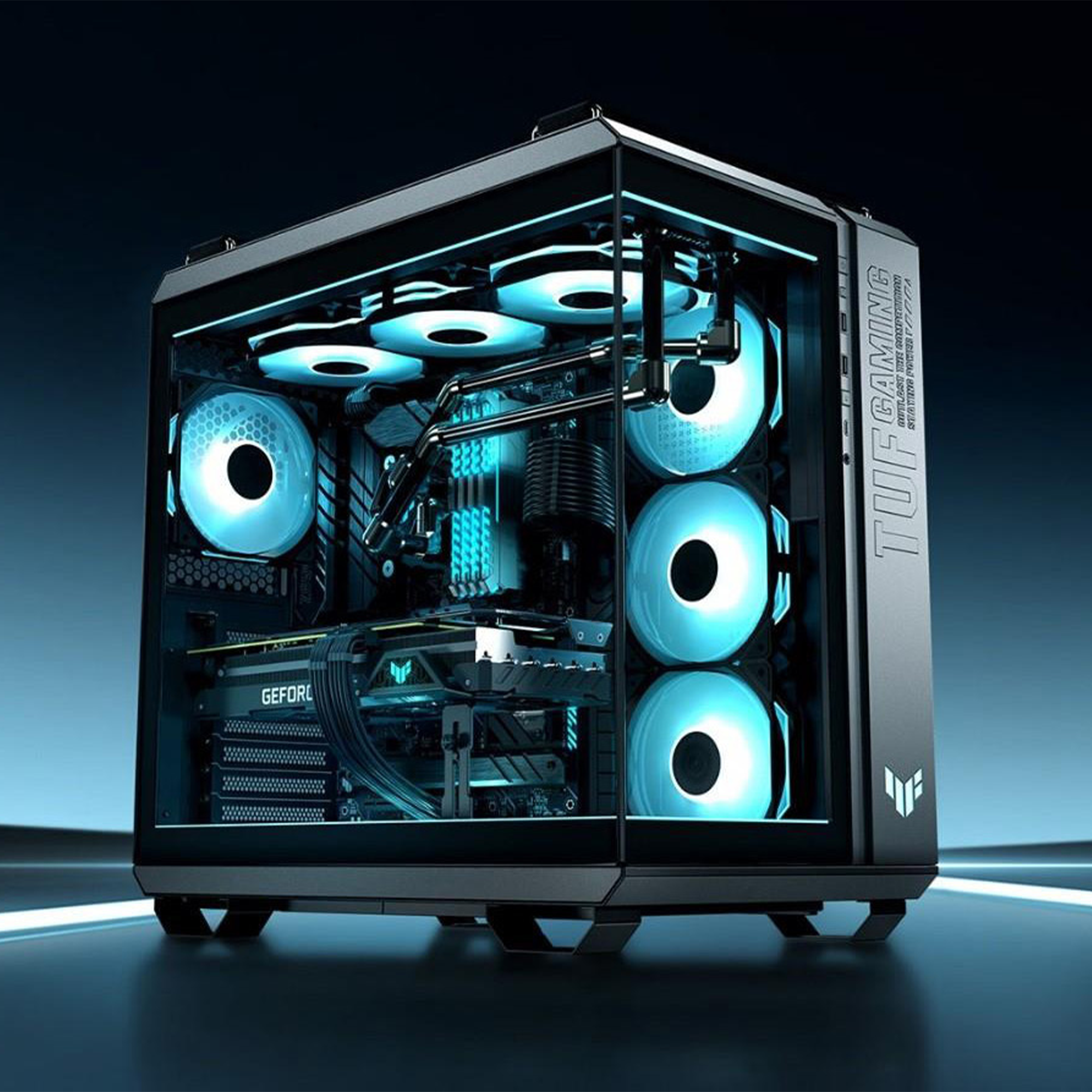 SymX RS26 ( AMD Ryzen 7 9700X / NVIDIA RTX 5070 Ti 16GB / 32GB DDR5 RAM / 1TB M.2 NVME Gen4 SSD ) Custom PC Build ( For Flight Simulator & Racing Simulators )