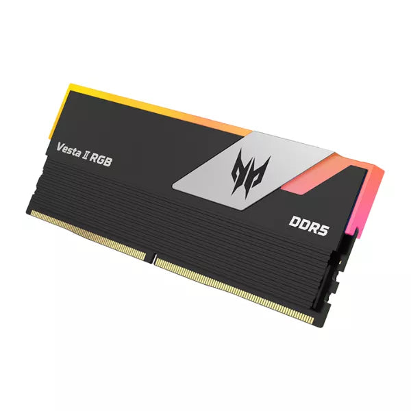 PREDATOR VESTAII DDR5 RGB U-DIMM 7200MHZ 32GB (16GB*2) BLACK