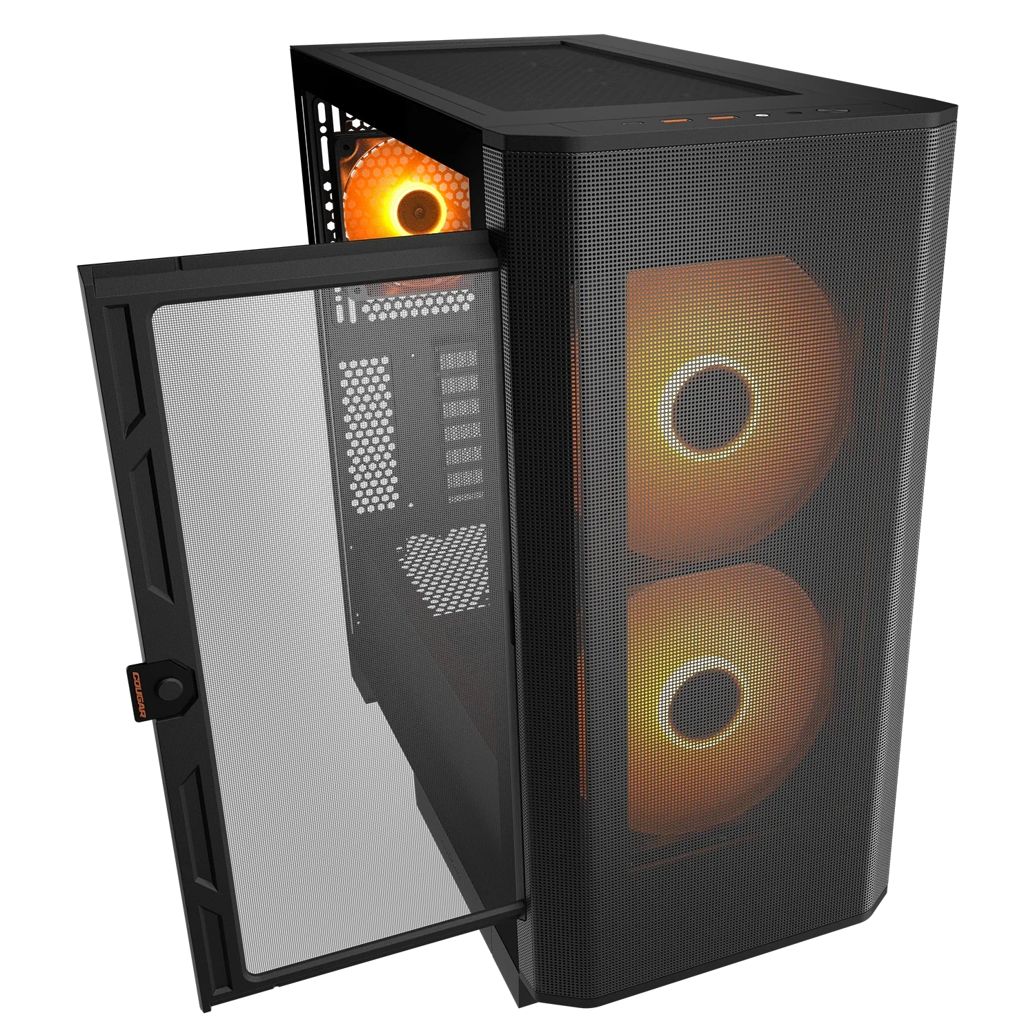 Cougar Airface Flo RGB Black Cabinet