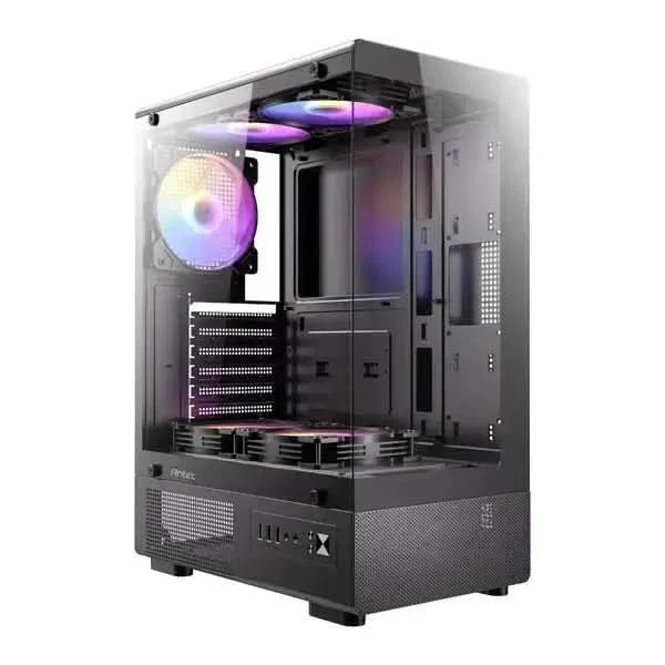 Antec VCX300 ARGB ATX Mid Tower Gaming Cabinet (Black)