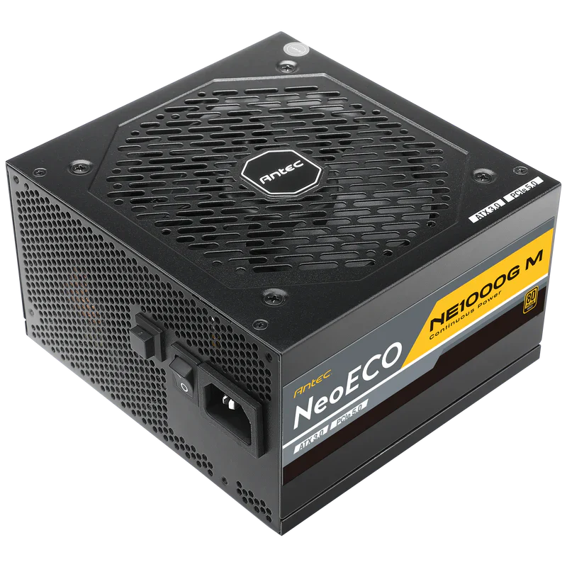 ANTEC NE1000G M ATX 3.0 WHITE 80 PLUS GOLD FULLY MODULAR POWER SUPPLY