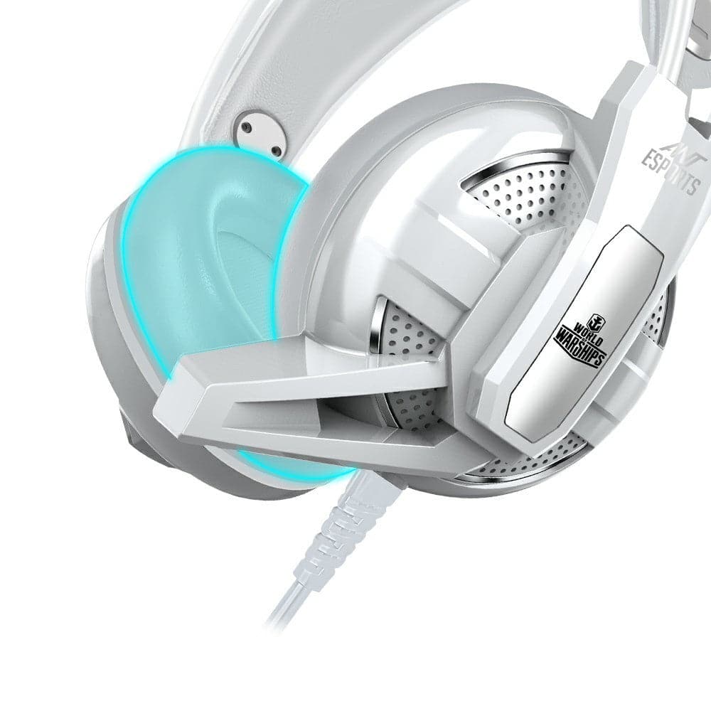 ANT ESPORTS H520W Wired 3.5MM Gaming Headphone ( PC / Playstation / Mobile / Xbox ) ( White )