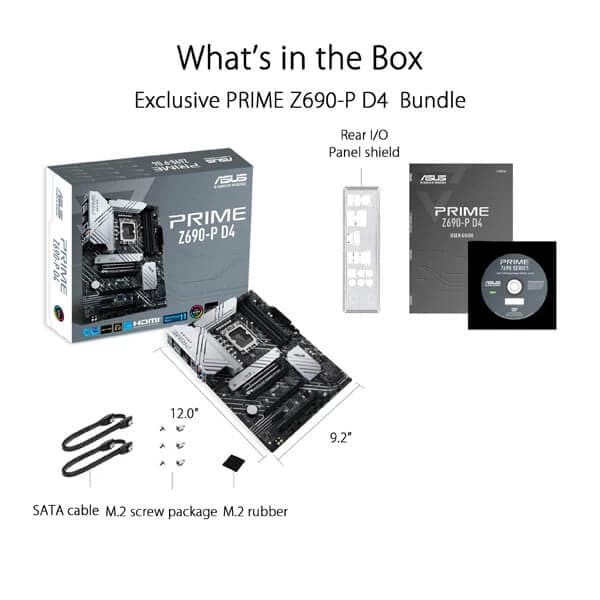 ASUS Prime Z690-P DDR4 Intel Motherboard